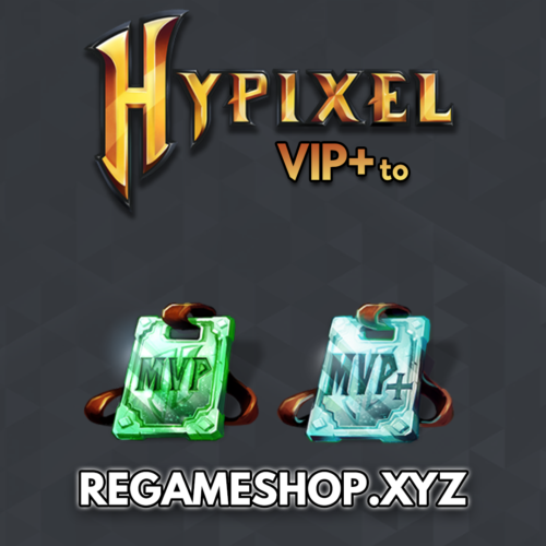 HYPIXEL RANKS (FROM VIP+)